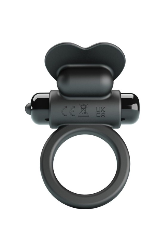 PRETTY LOVE - DEBONAIRE VIBRATING RING RABBIT 10 VIBRATIONS BLACK