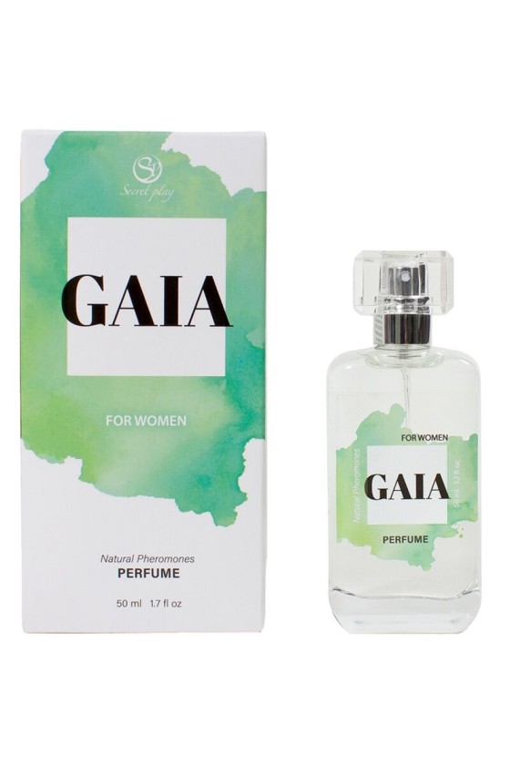 SECRETPLAY - GAIA PERFUME NATURAL FEROMONAS SPRAY PARA MULHERES 50 ML