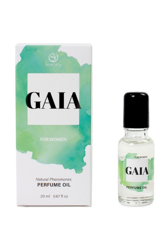 SECRETPLAY - GAIA PROFUMO NATURALE FEROMONI IN OLIO PER DONNA 20 ML