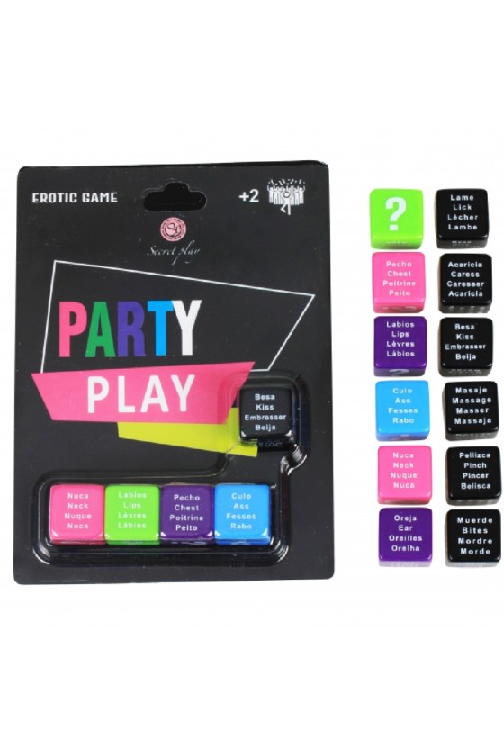 SECRETPLAY - GIOCO PARTY PLAY 5 DATO (ES/PT/EN/FR)