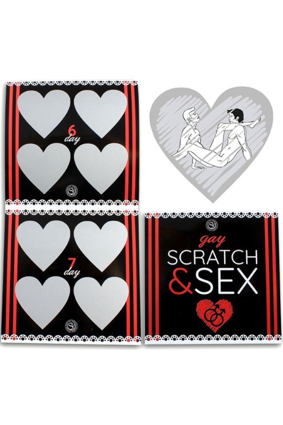 SECRETPLAY - JEU SCRATCH  SEX GAY COUPLES (ES/EN/FR/PT/DE)