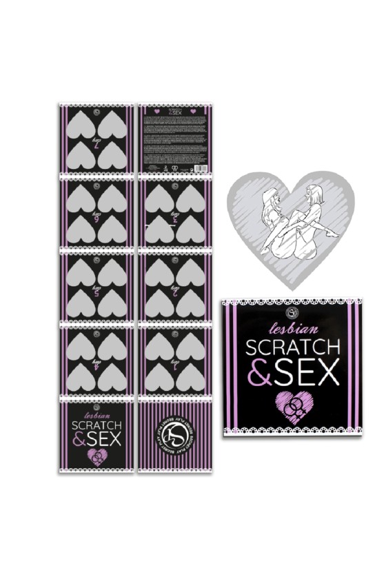 SECRETPLAY - SCRATCH  SEX GAME FOR COUPLES LESBIAN POSITIONS (ES/EN/FR/PT/DE)