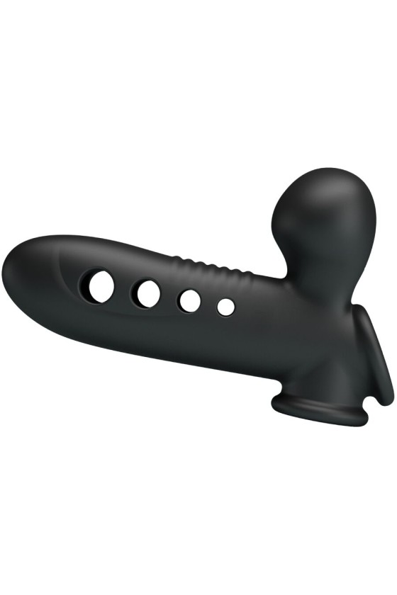 PRETTY LOVE - CRANE PENIS SLEEVE WITH AIRBAG BLACK