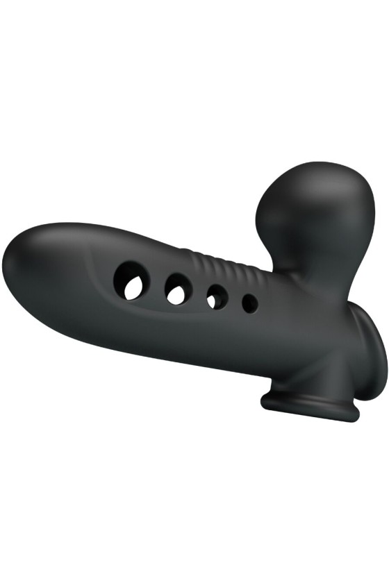 PRETTY LOVE - CRANE PENIS SLEEVE WITH AIRBAG BLACK