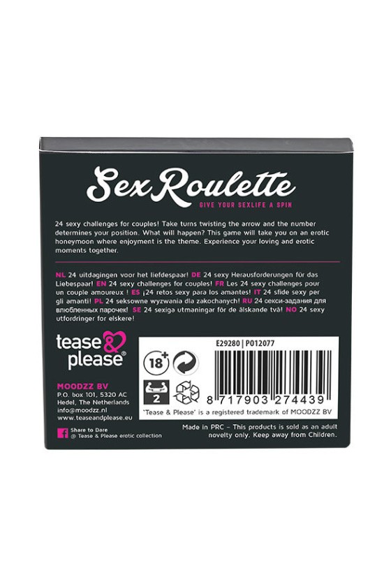 TEASE  PLEASE - SEX ROULETTE AMORE E MATRIMONIO