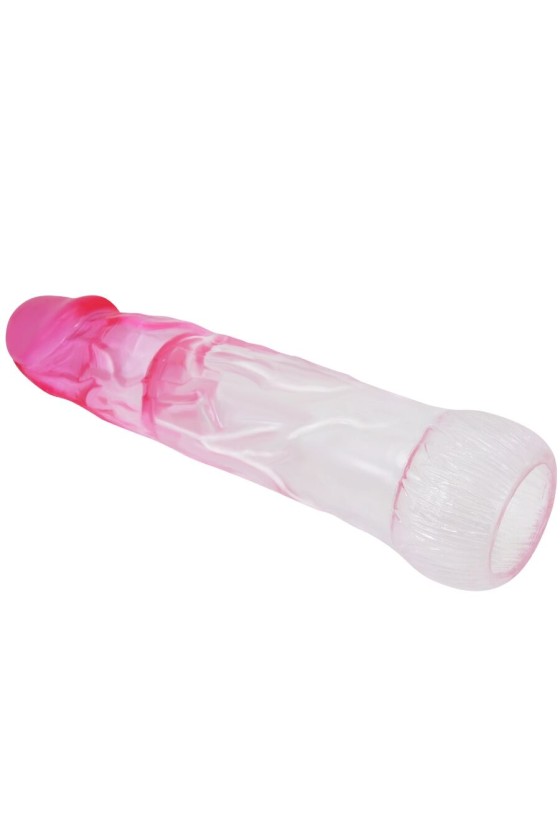 PRETTY LOVE - NERON REALISTIC 6 CM ENLARGEMENT SHEATH FOR  PENIS PINK