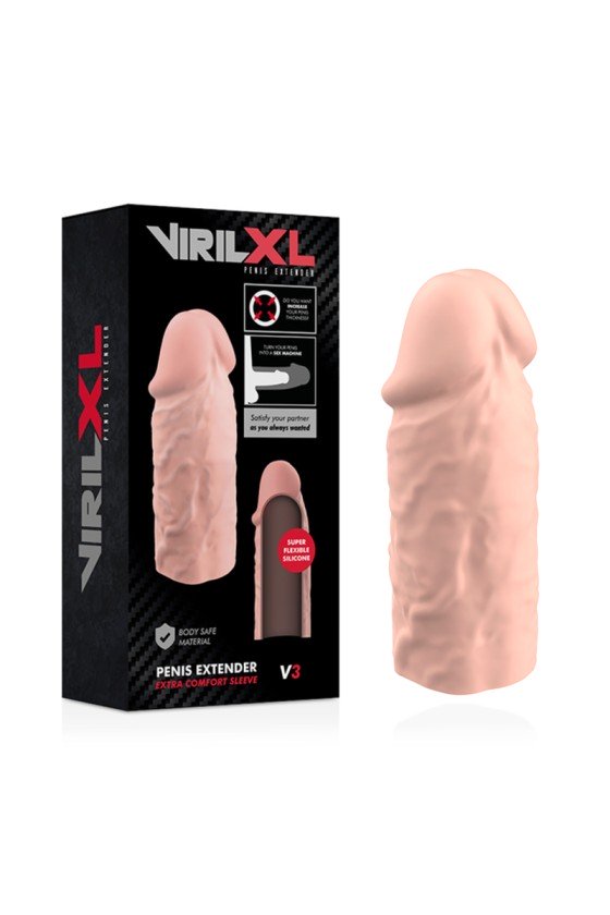 VIRILXL - LIQUID SILICONE V3 NATURAL PENIS EXTENSION