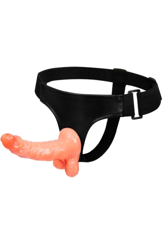 BAILE - HARNESS WITH REALISTIC PENIS AND ULTRA PASSIONATE ADJUSTABLE PANTIES 15.5 CM