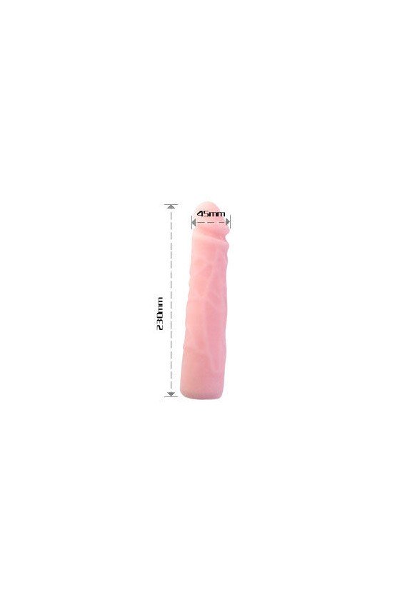 BAILE - DILDO REALISTA SKIN TOUCH SILICONA 23 CM