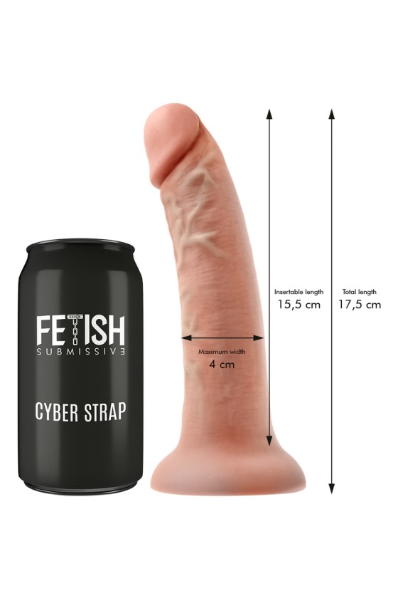 FETISH SUBMISSIVE CYBER STRAP - ARNÉS CON MANDO A DILDO TECNOLOGÍA WATCHME S