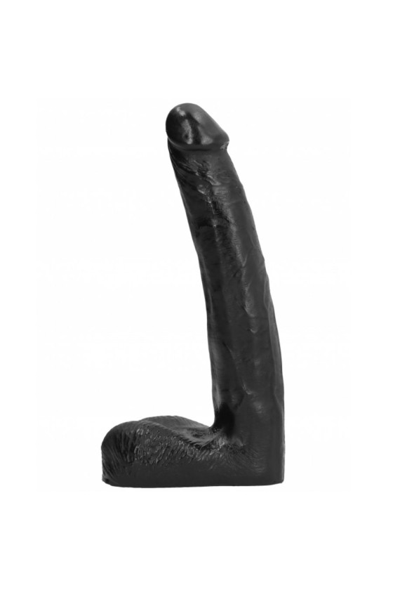 ALL BLACK - DILDO REALISTIC 21 CM