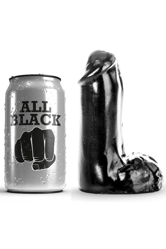 ALL BLACK - GODE RÉALISTE 13 CM