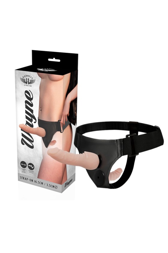 HARNESS ATTRACTION - WAYNE DOUBLE PENETRACI N 16,5 X 3,5CM