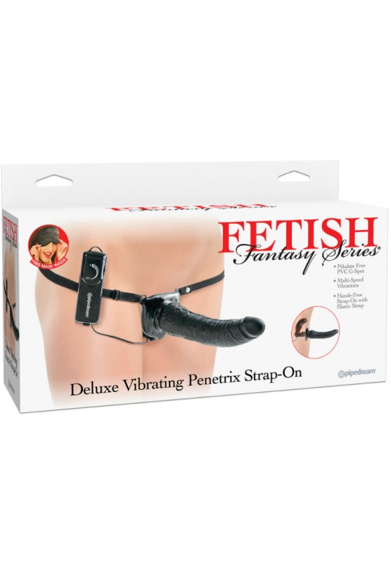 FETISH FANTASY SERIES - DELUXE VIBRANT PENETRIS STRAP-ON