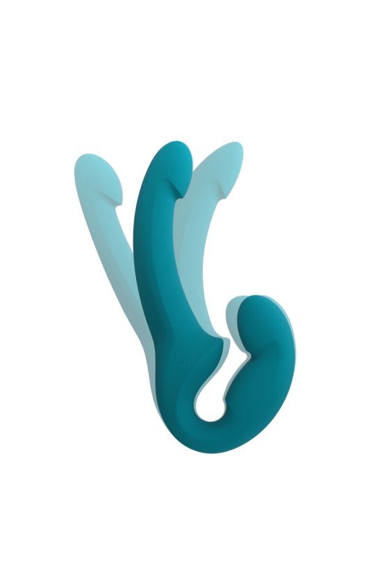 FUN FACTORY - SHARE LITE DOPPIO DILDO DEEP SEA BLU