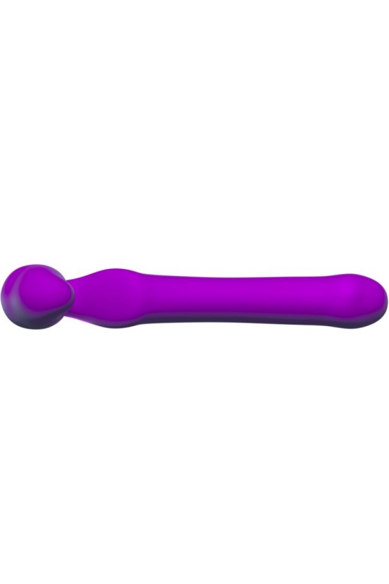 ADRIEN LASTIC - QUEENS STRAP-ON FLEXÍVEL VIOLETA TAMANHO M