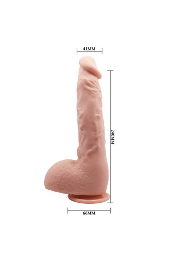 BAILE - DILDO REALISTA JASON NATURAL 24 CM