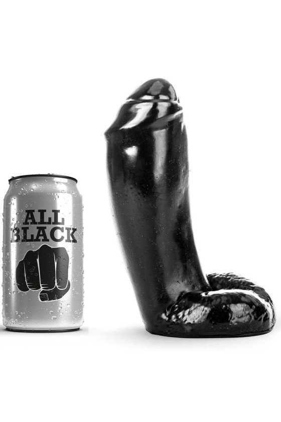 ALL BLACK - DILDO REALISTIC...