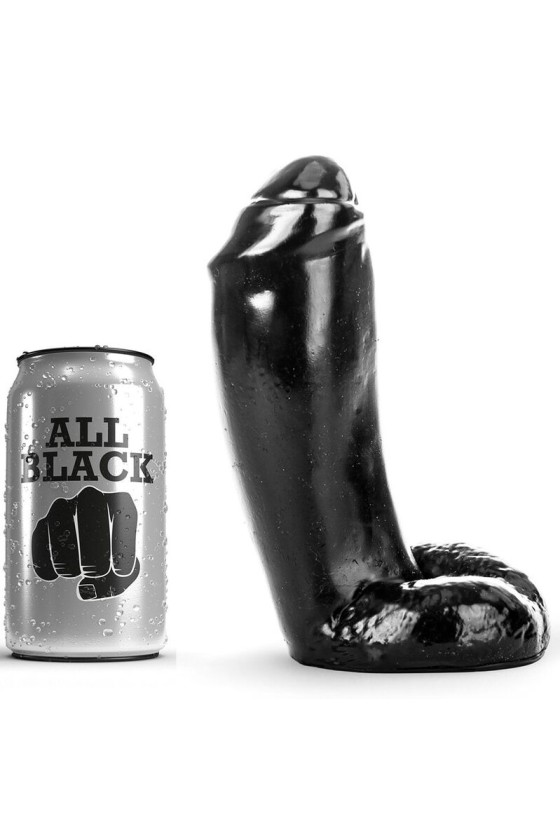 ALL BLACK - GODE RÉALISTE 18 CM