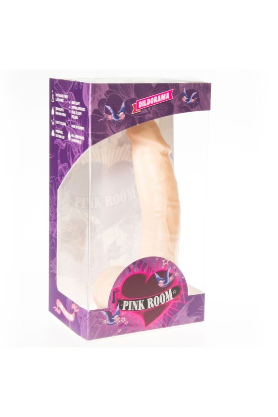 PINK ROOM - CONNOR REALISTIC DILDO FLESH 16 CM