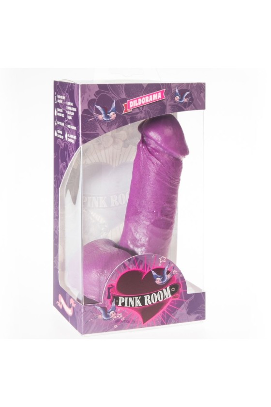 PINK ROOM - NAO REALISTISCHER DILDO LILA 16 CM