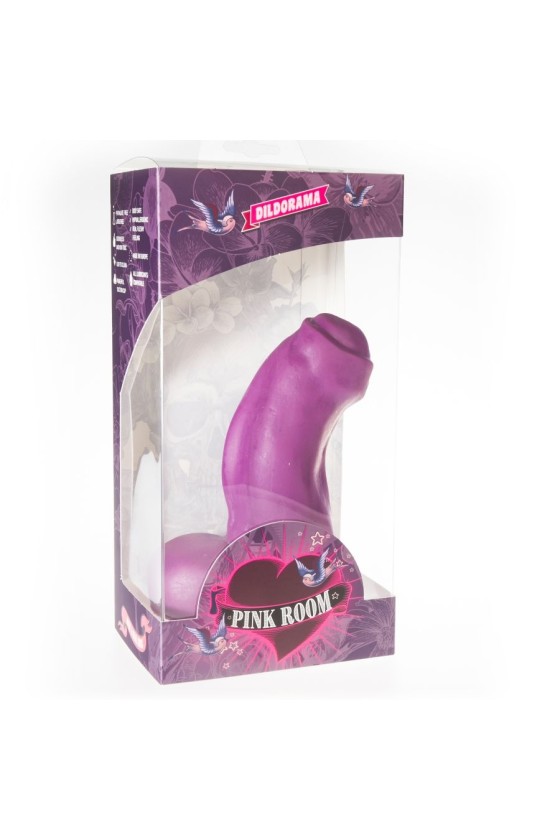 HABITACIÓN ROSA - DILDO REALISTA NESTOR MORADO 16,5 CM