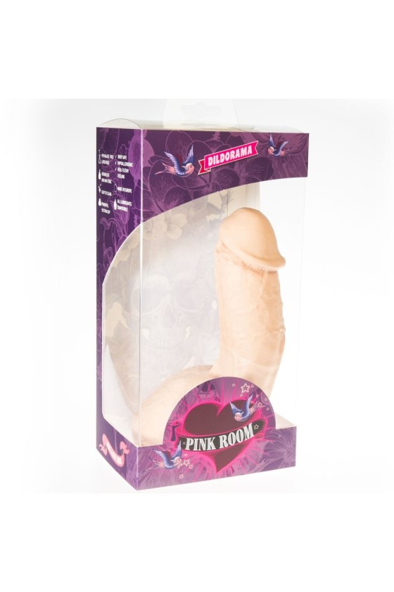 PINK ROOM - ELIAN REALISTIC DILDO FLESH 17.5 CM