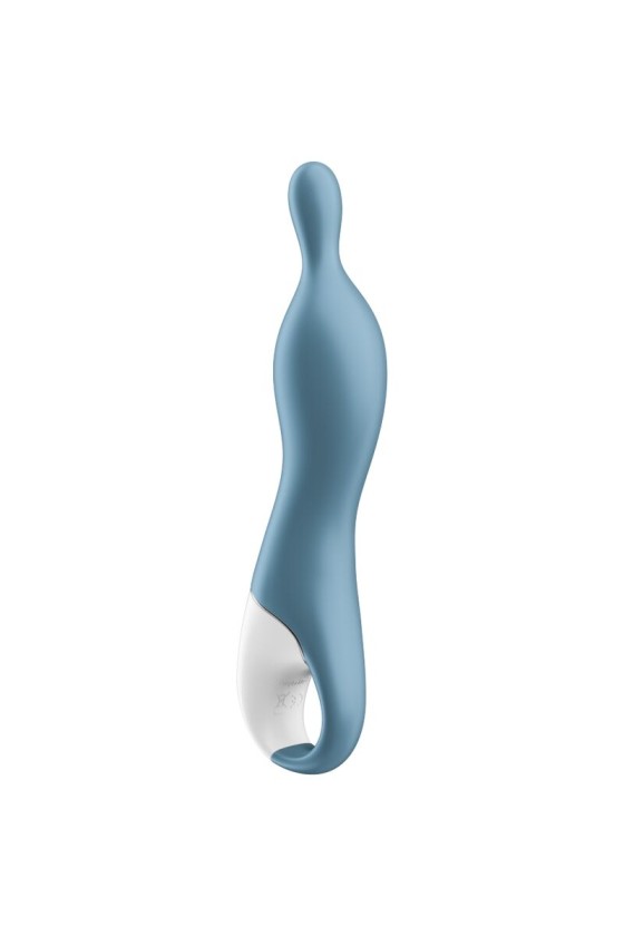 SATISFYER - INCRÍVEL 1 VIBRADOR ASPOT AZUL