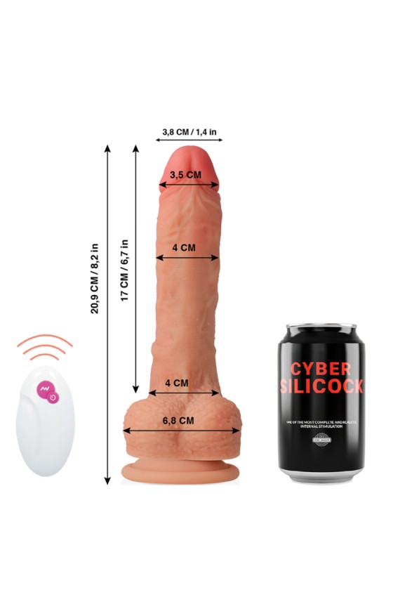 CYBER SILICOCK - REMOTE CONTROL REALISTIC MASTER HUCK