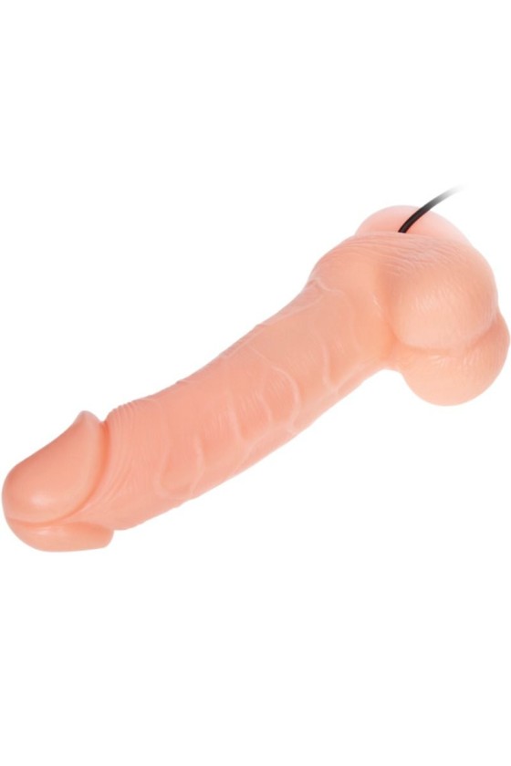 BAILE - VIBRAÇÃO E ROTAÇÃO DILDO DONG REALISTA 20 CM