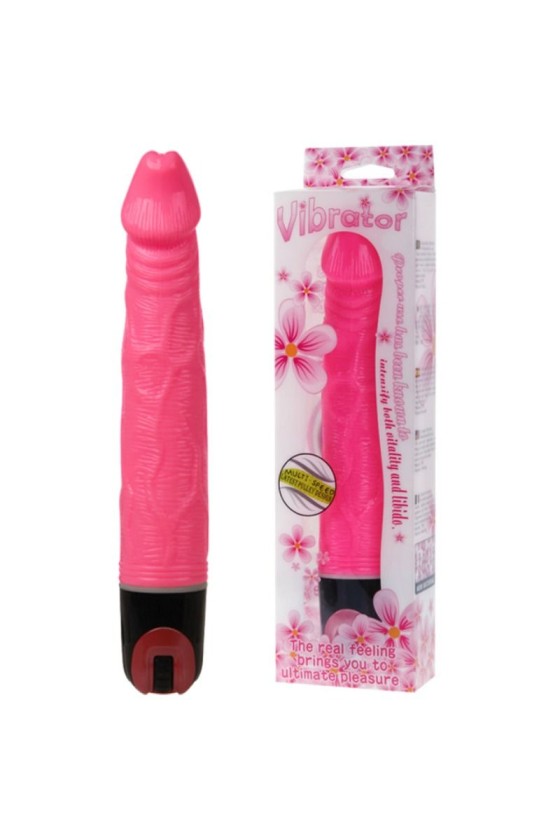 BAILE - VIBRATEUR DE MULTIVITESSES 21.5 CM ROSE