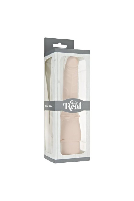 GET REAL - KLASSISCHE, GLATTE VIBRATOR-HAUT