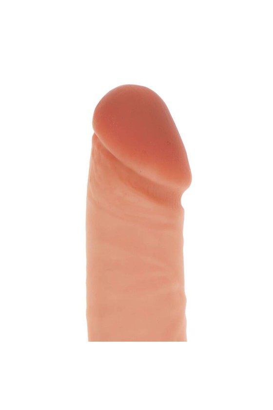 GET REAL - SILICONE DILDO 20,5 CM W BALLS SKIN