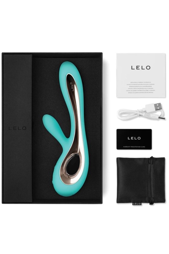 LELO - SORAYA 2 RABBIT AQUA GREEN VIBRATOR