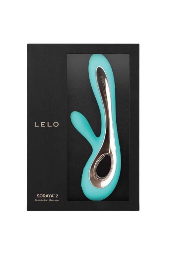 LELO - SORAYA 2 RABBIT AQUA GREEN VIBRATOR