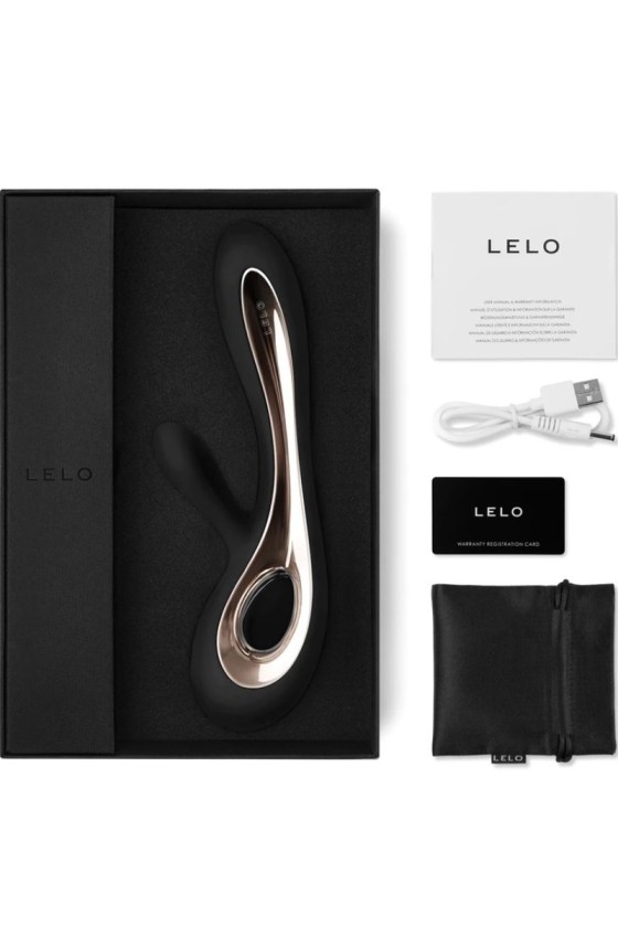 LELO - VIBRATORE CONIGLIO NERO SORAYA 2