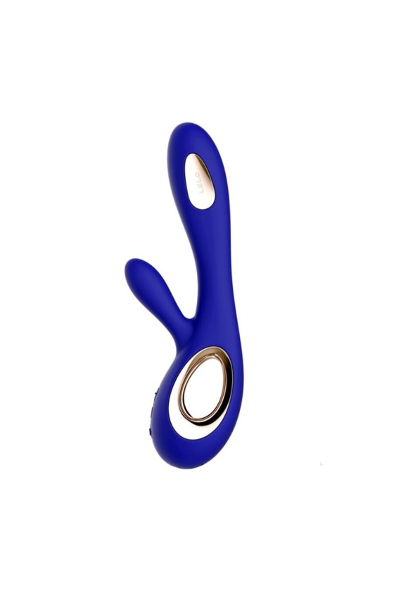 LELO - SORAYA WAVE VIBRADOR COELHO MEIA NOITE AZUL