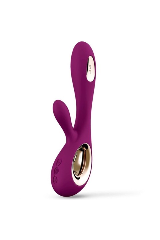 LELO - SORAYA VIBRATORE WAVE RABBIT DEEP ROSE