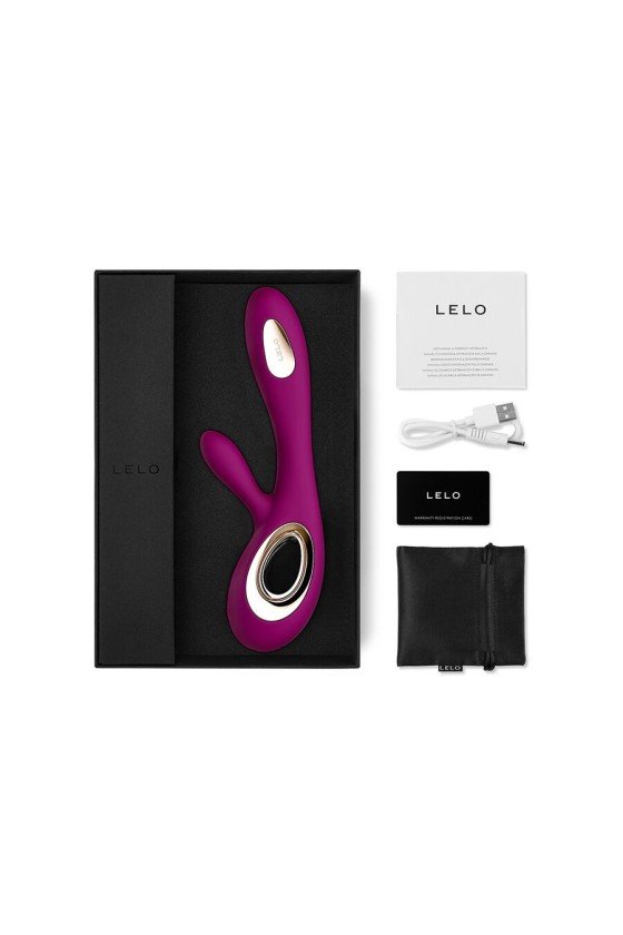 LELO - SORAYA WAVE VIBRADOR CONEJO MORADO