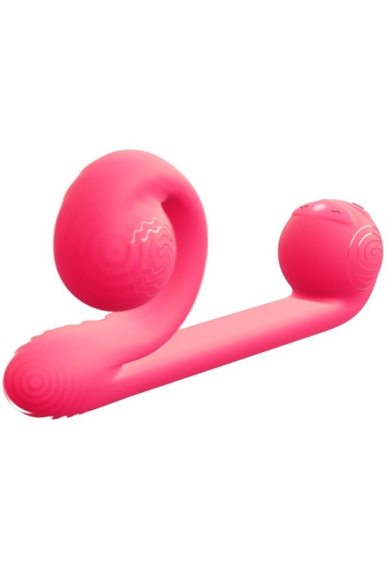 SNAIL VIBE - VIBRADOR MULTIAÇÃO ROSA