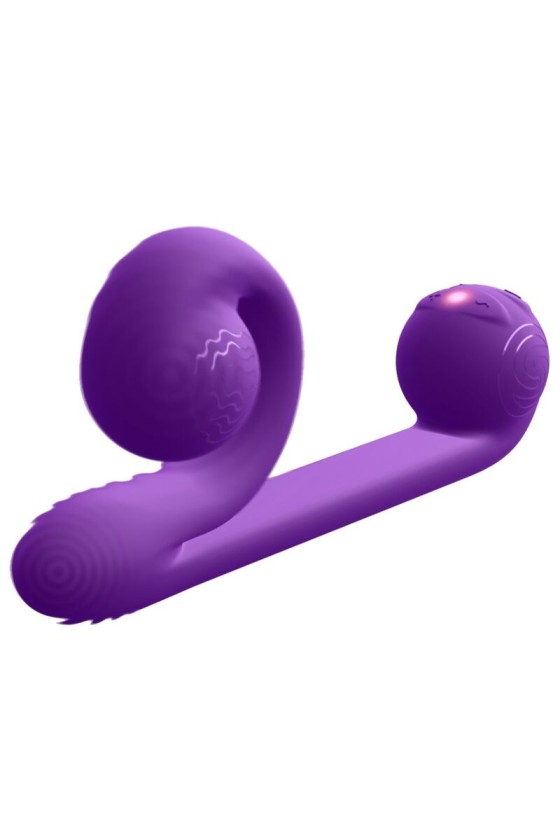 SNAIL VIBE - VIBRADOR MULTIAÇÃO ROXO