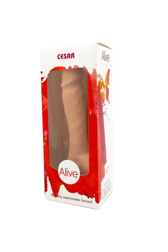 ALIVE - PÉNIS RÉALISTE CESAR 17,5 CM