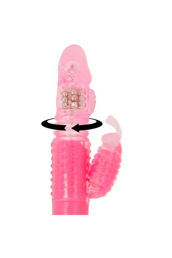 OHMAMA - VIBRADOR GIRATORIO CON CONEJO